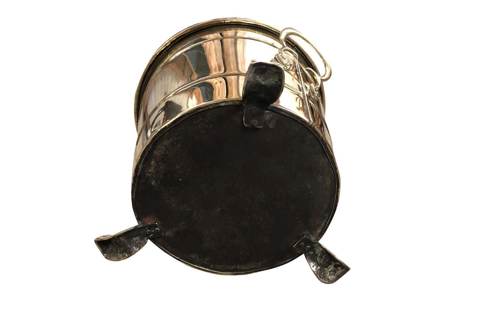 Stunning French 19th Century Coal Scuttle For Sale 6