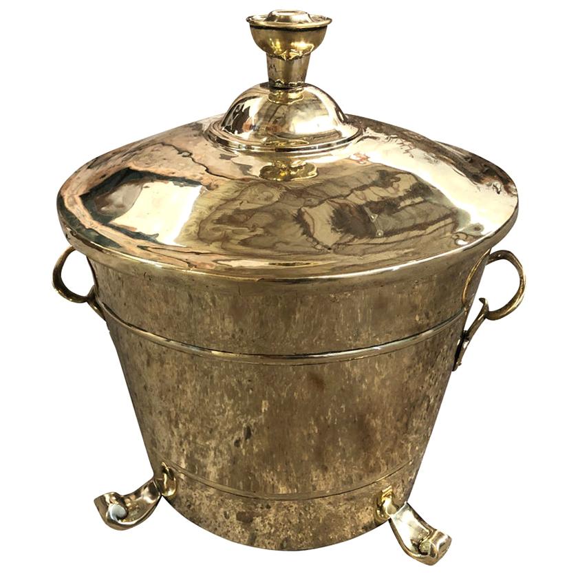 Stunning French 19th Century Coal Scuttle For Sale