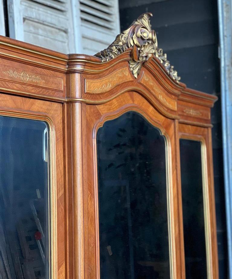 Stunning French 3 Door Armoire For Sale 2