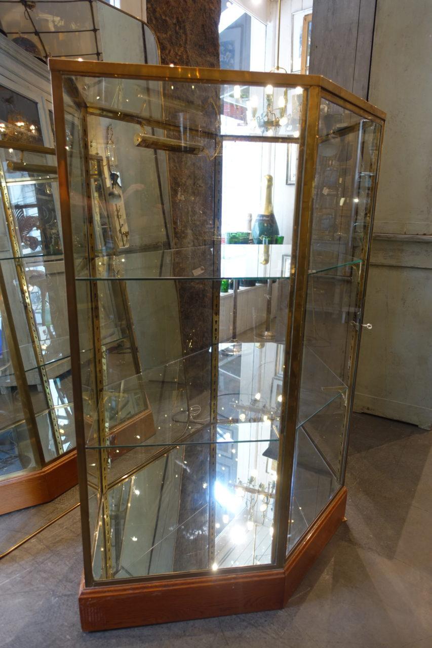 Stunning French 6 Sided Showcase / Display Cabinet 6