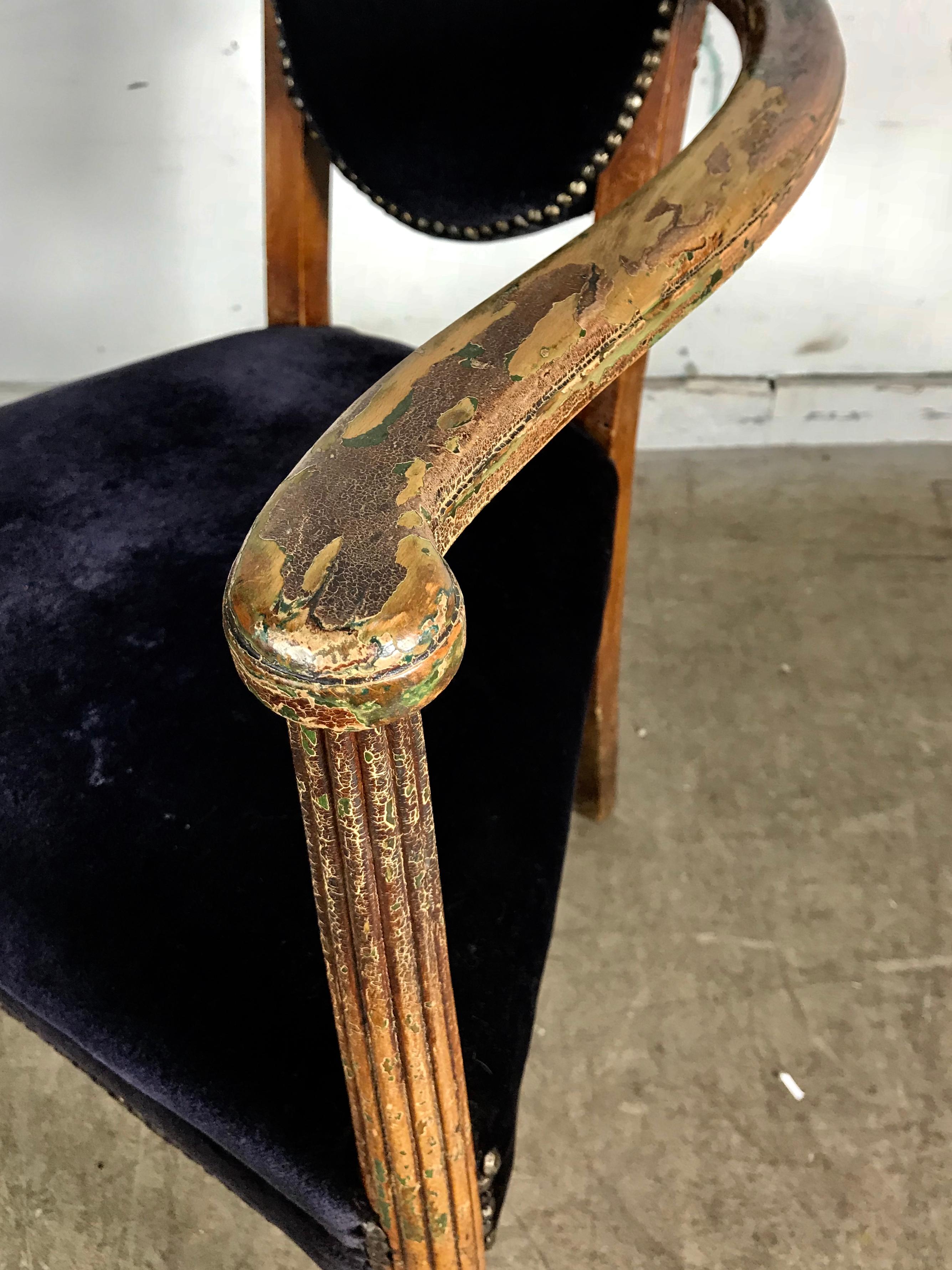 Stunning French Art Deco Arm, Lounge Chair 3