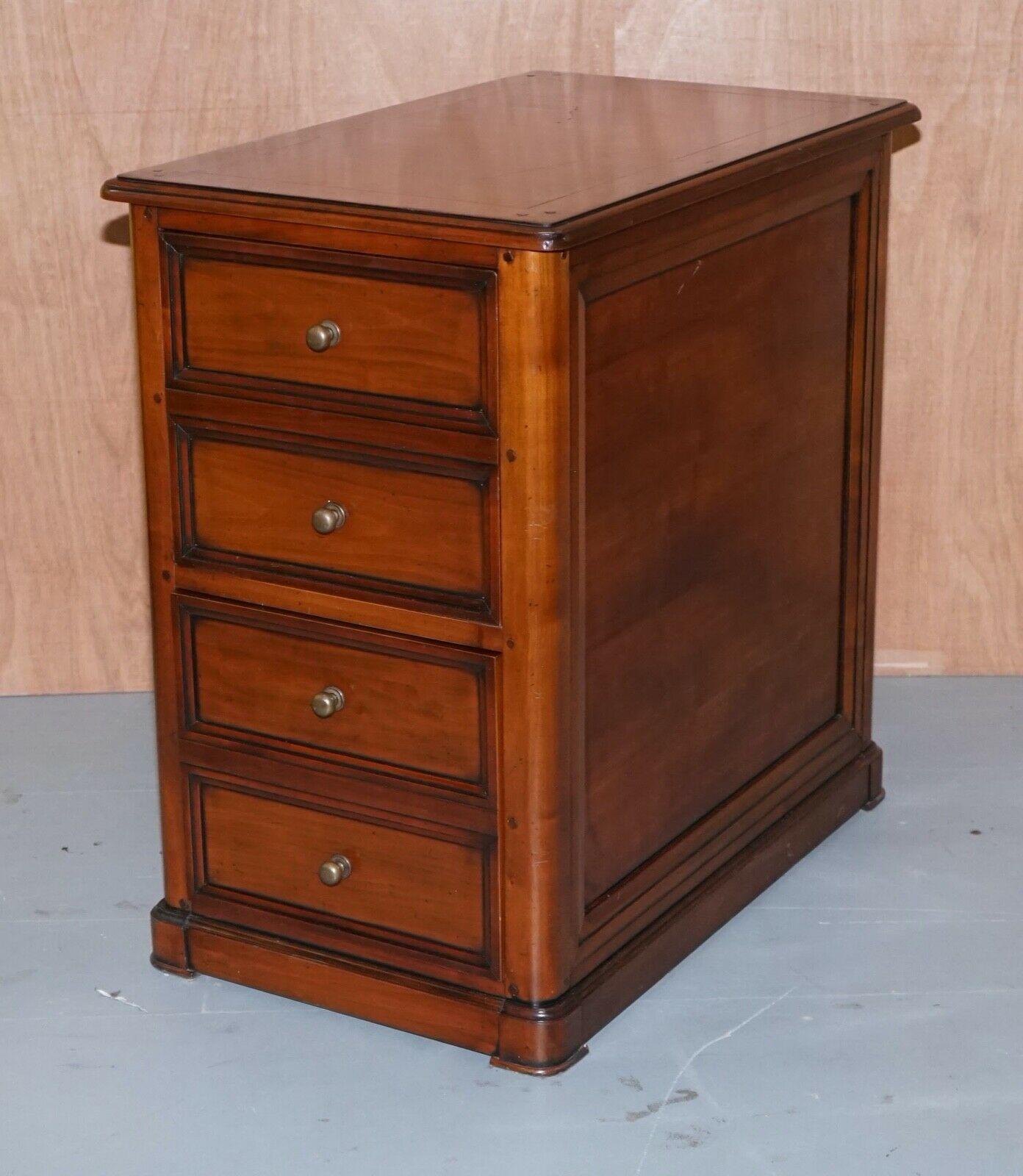 Stunning French Cherrywood Filing Office Cabinet 1
