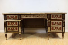 Splendido scrittoio francese in stile Impero in noce