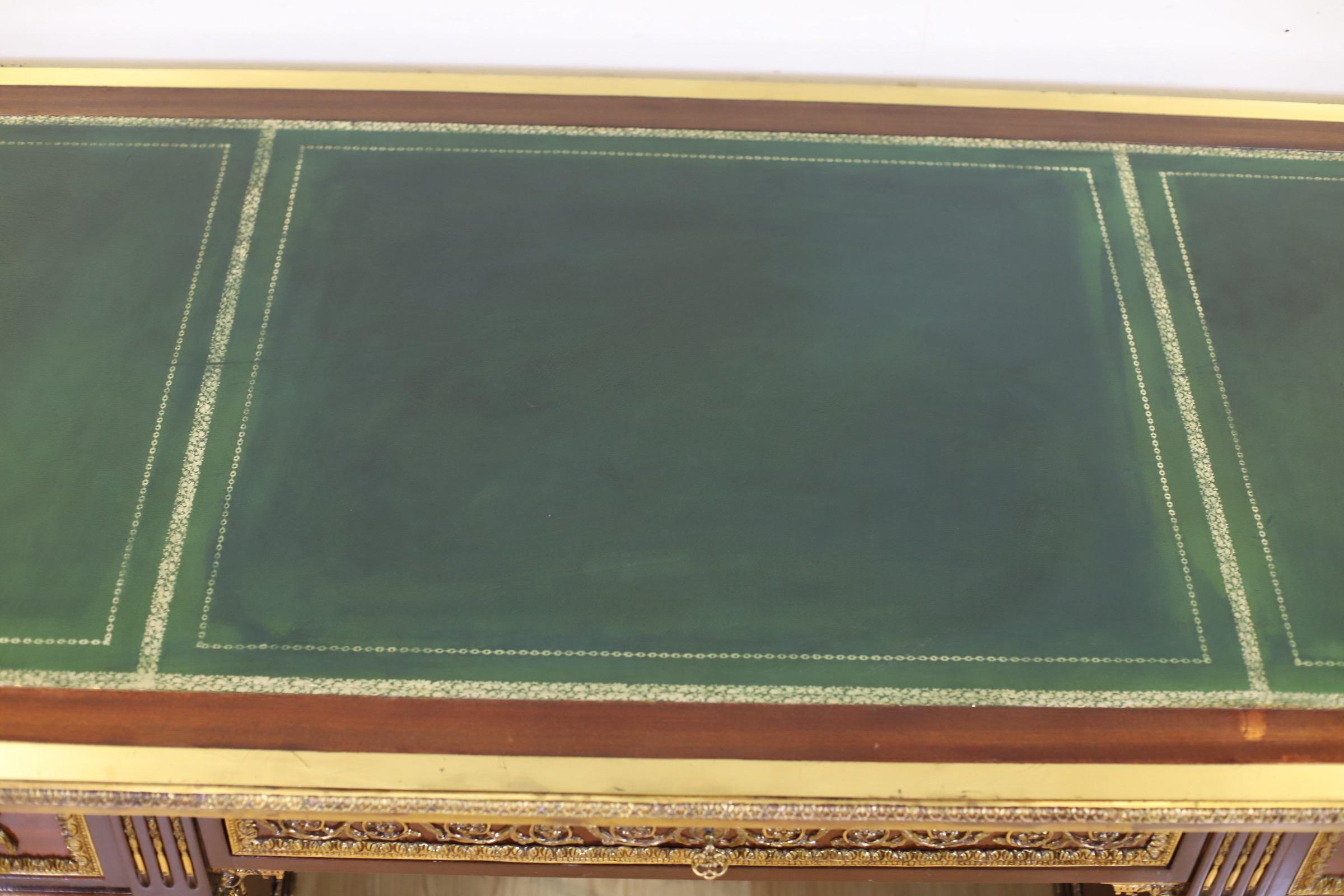 Stunning French Empire Style Walnut Writing Desk For Sale 13