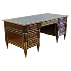 Stunning French Empire Style Walnut Writing Desk