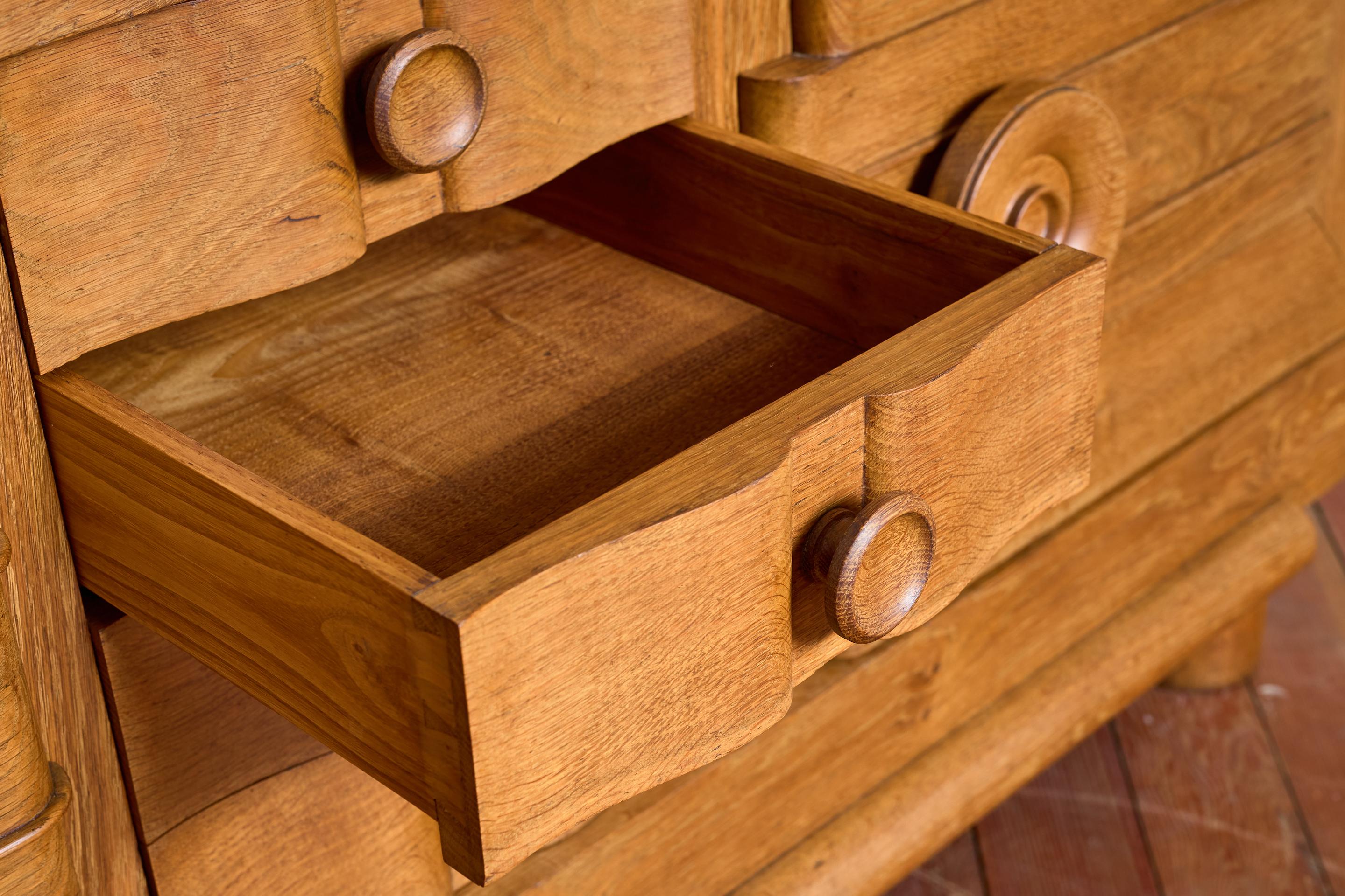 Stunning French Oak Sideboard For Sale 11