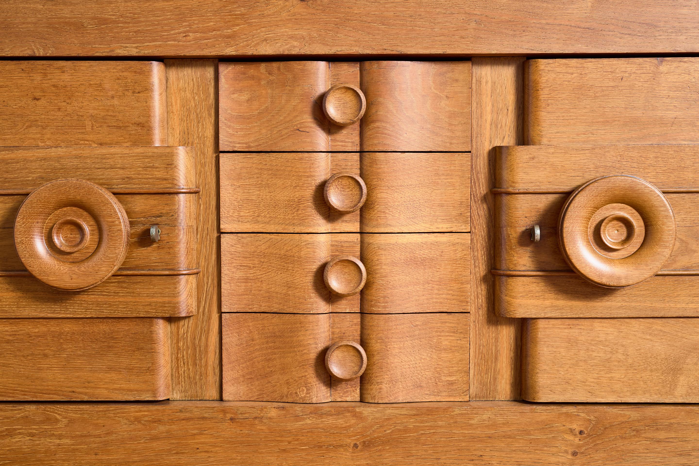 Stunning French Oak Sideboard For Sale 3