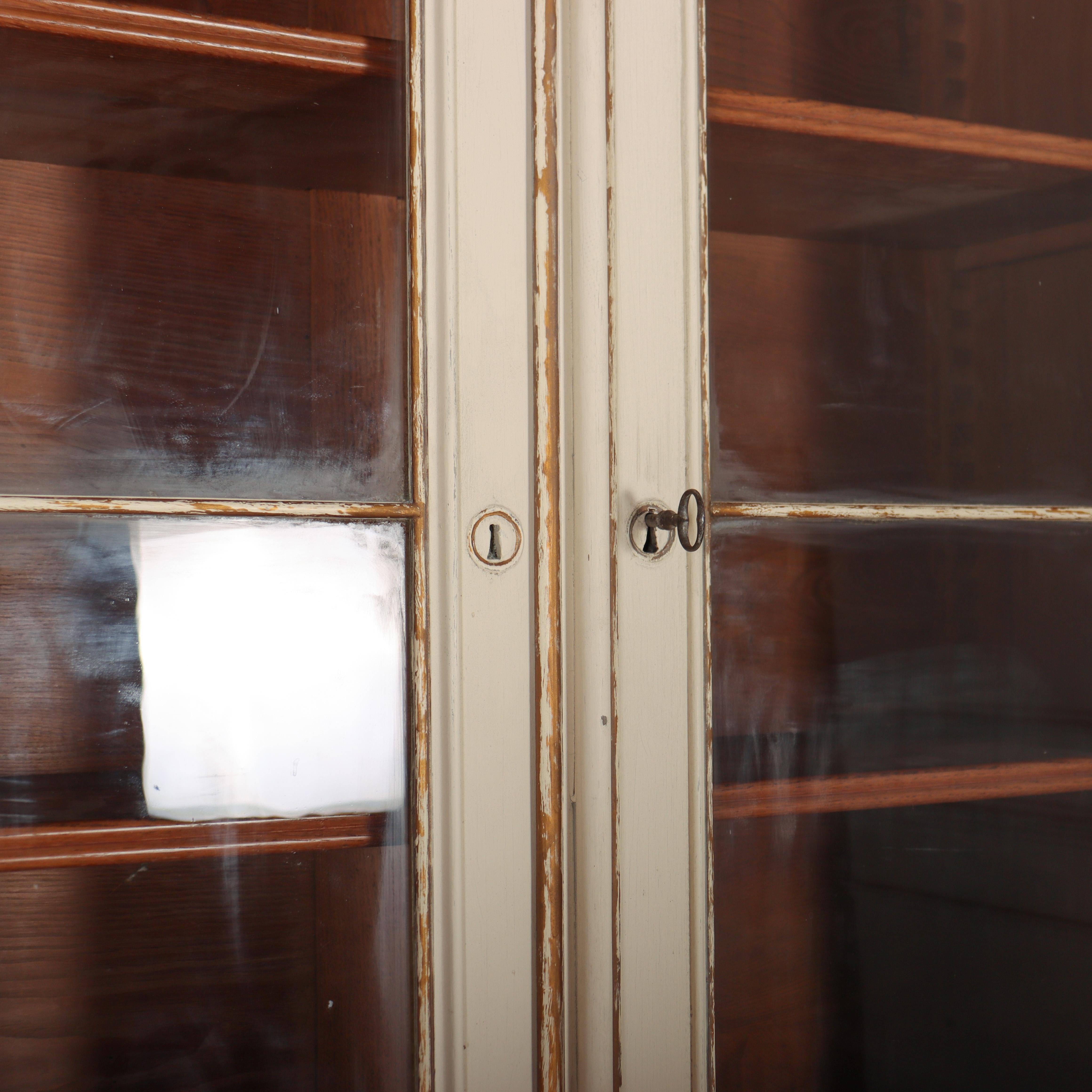 Stunning French Original Painted Bookcase 7