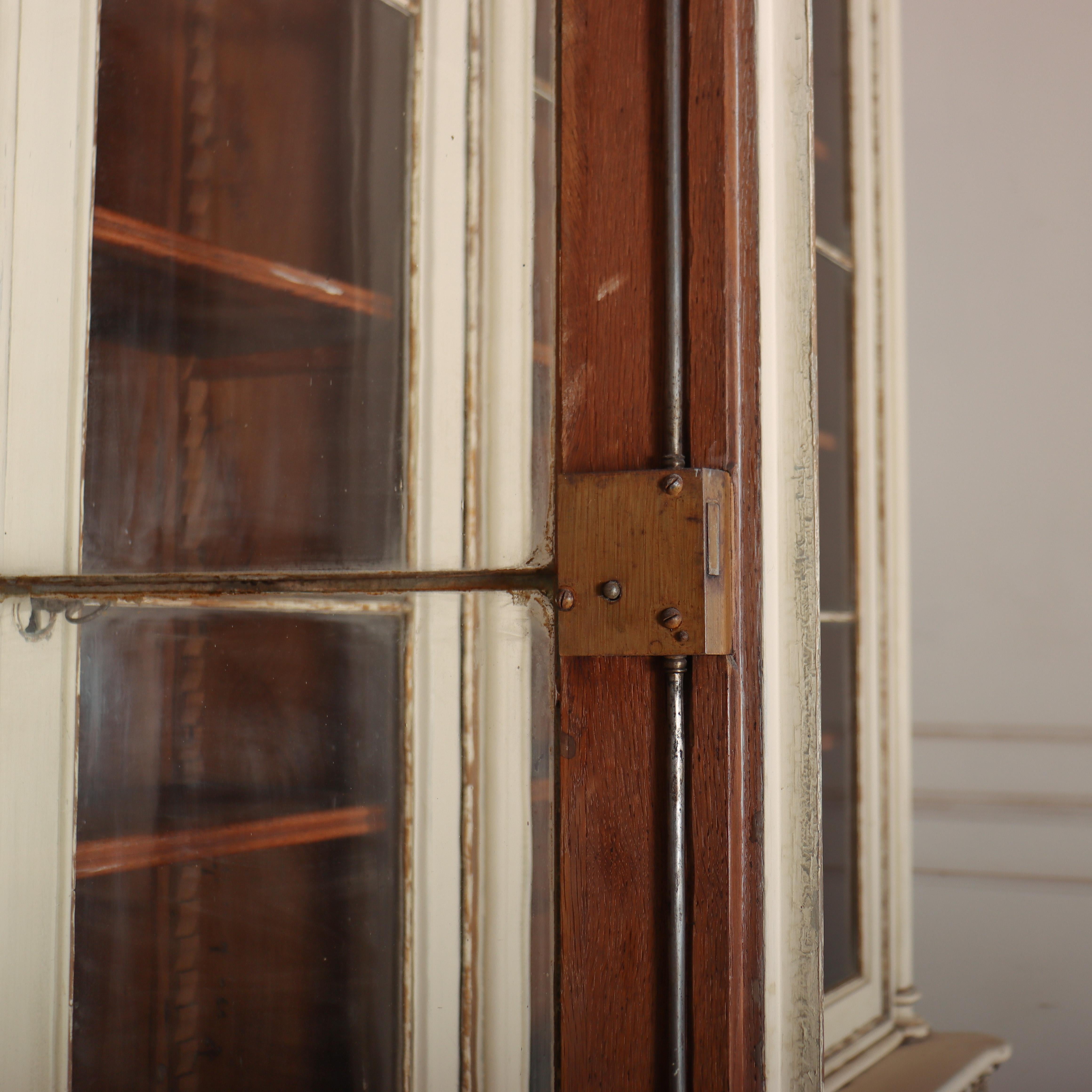 Stunning French Original Painted Bookcase 4