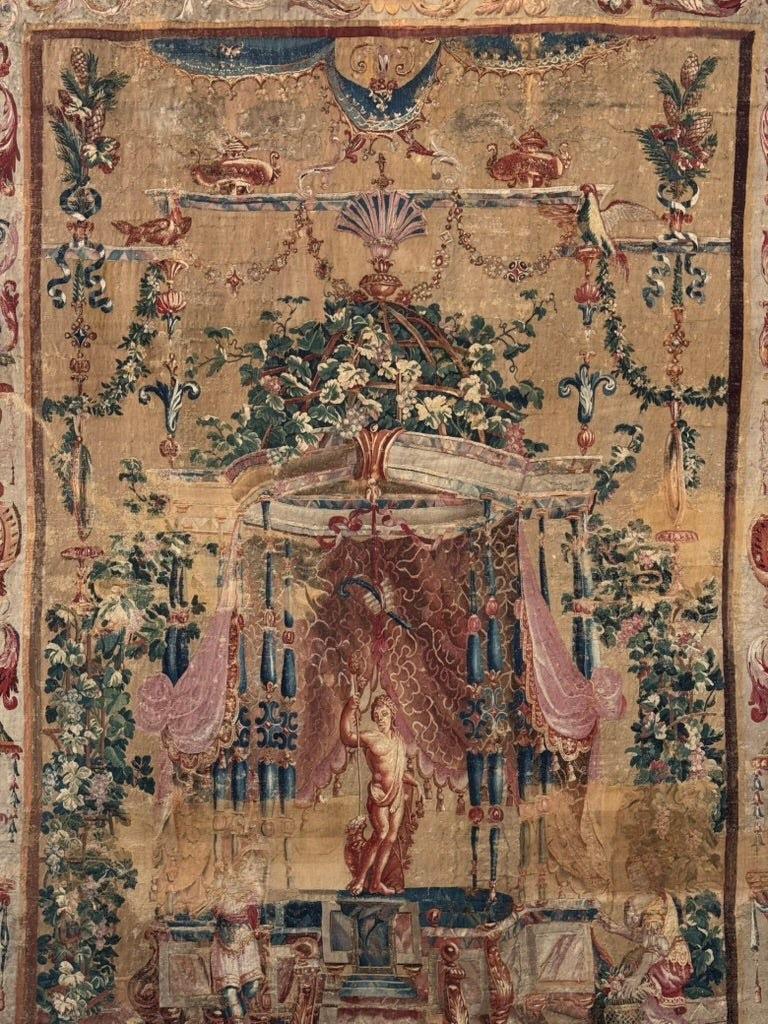 17th Century Stunning French Tapestry, c. 1690 For Sale