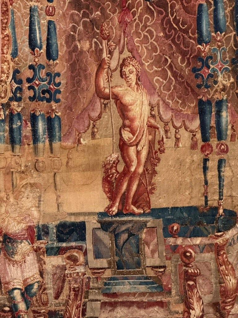Textile Stunning French Tapestry, c. 1690 For Sale