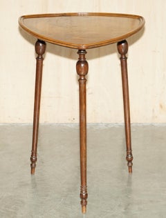 STUNNING FULLY RESTORED ANTiQUE EMILE GALLE NANCY FRANCE SPECIMEN WOOD TABLE