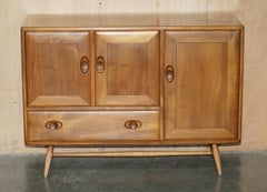 STUNNING FULLY RESTORED ERCOL WINDSOR MODEL NO 467 BLOND WOOD SiDEBOARD PART SET