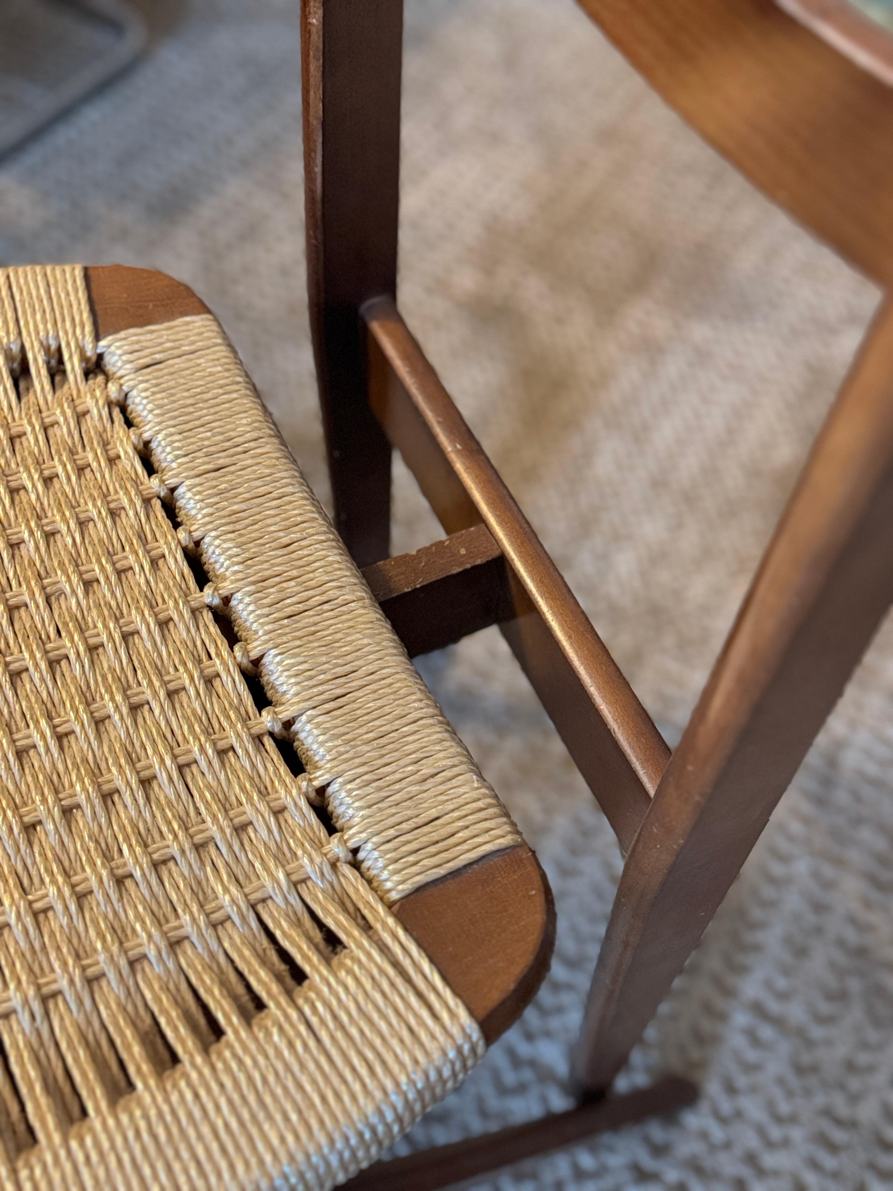 European Stunning gentleman’s valet or butler chair in the style of Hans Wegner For Sale