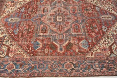 Stunning Geometric Northwest Gem Antique Rug, circa 1910's