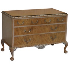 Stunning Gillows Vintage Chest of Drawers Ornate Claw & Ball Feet Part of Suite