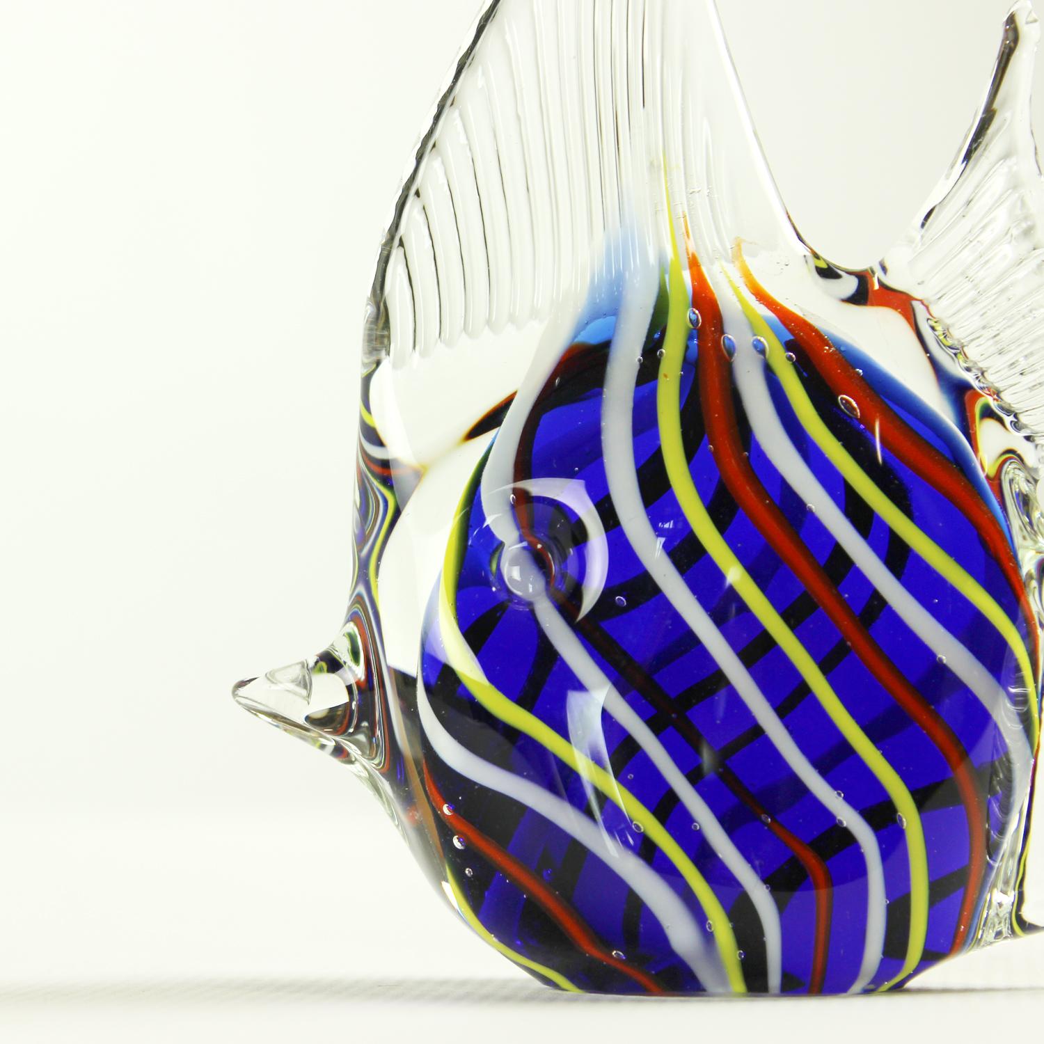 Superbe statue de poissons en verre, Tchécoslovaquie, années 1960 en vente 5