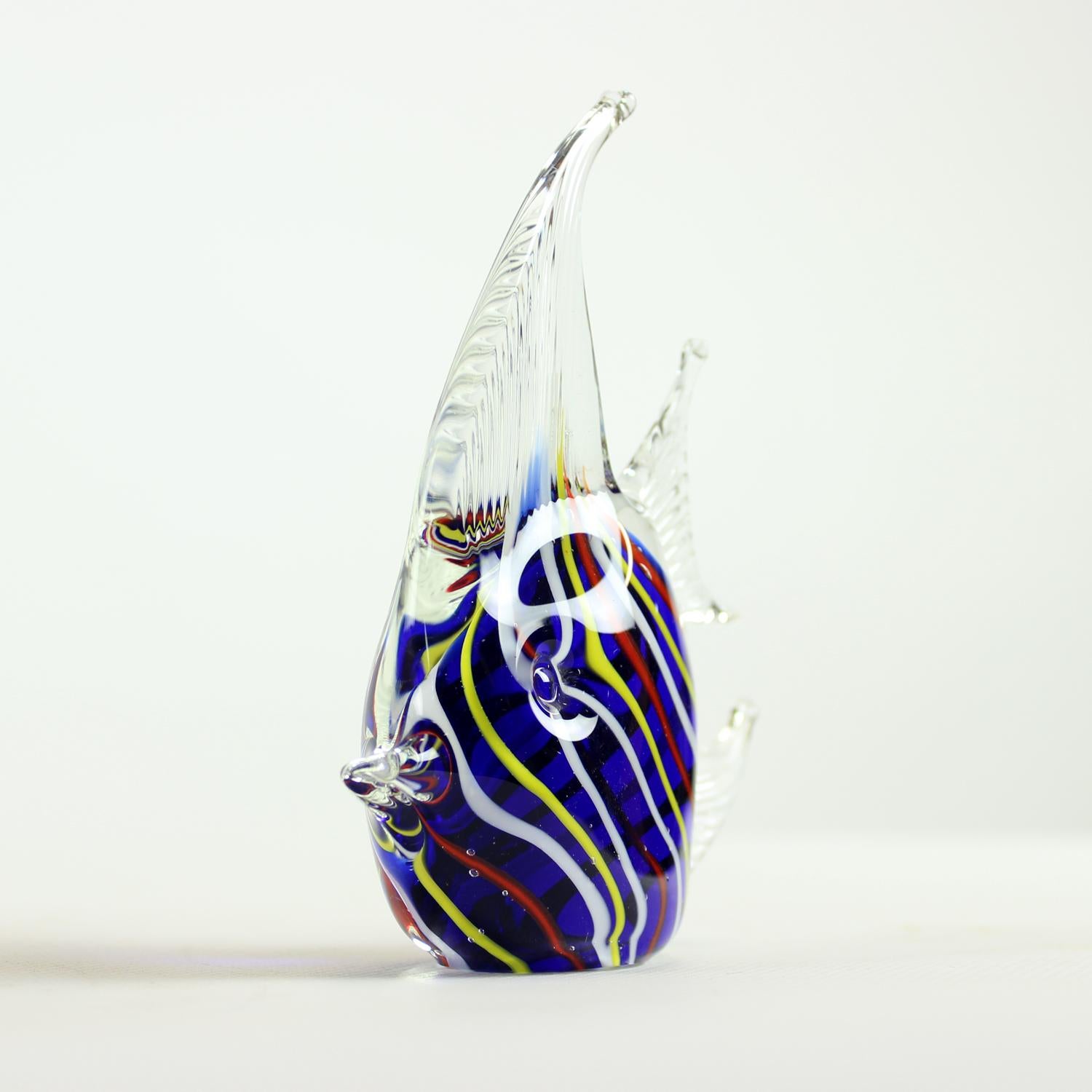 Superbe statue de poissons en verre, Tchécoslovaquie, années 1960 en vente 2