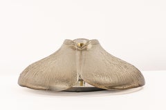 Stupéfiante boîte à boutons en verre par Peill & Putzler, Allemagne, années 1970