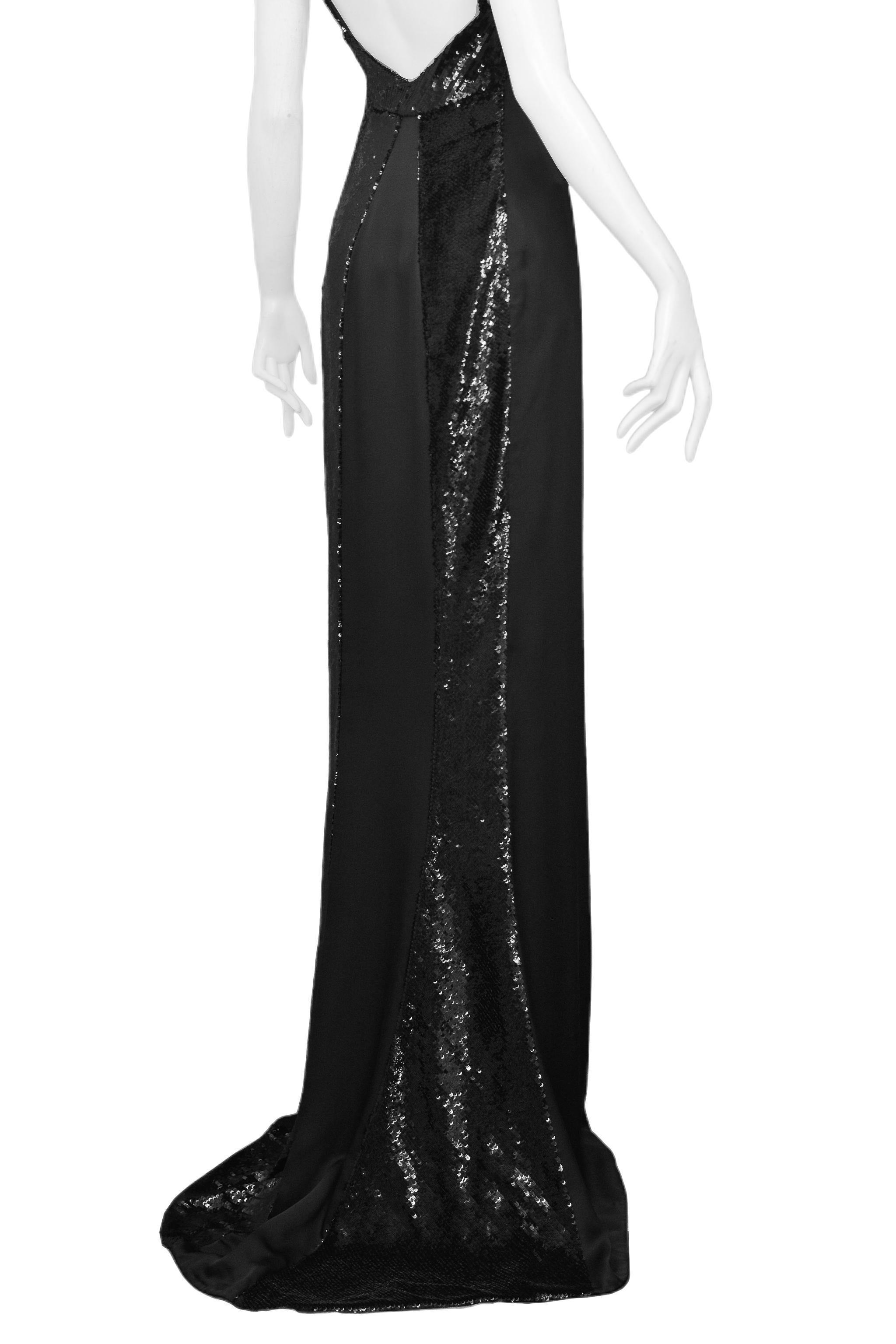 tom ford black gown