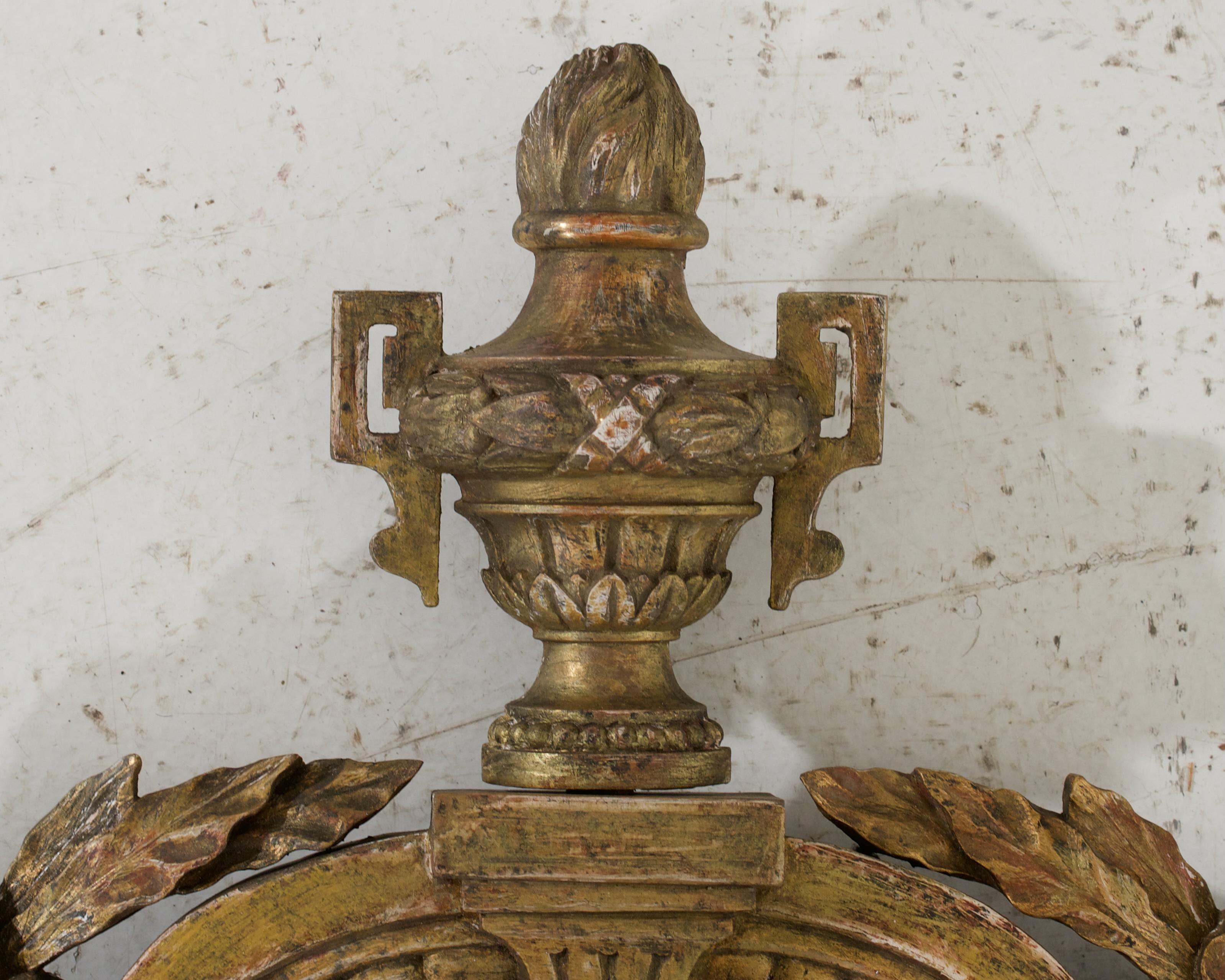 Miroir Superbe miroir gustavien, vers 1800 en vente