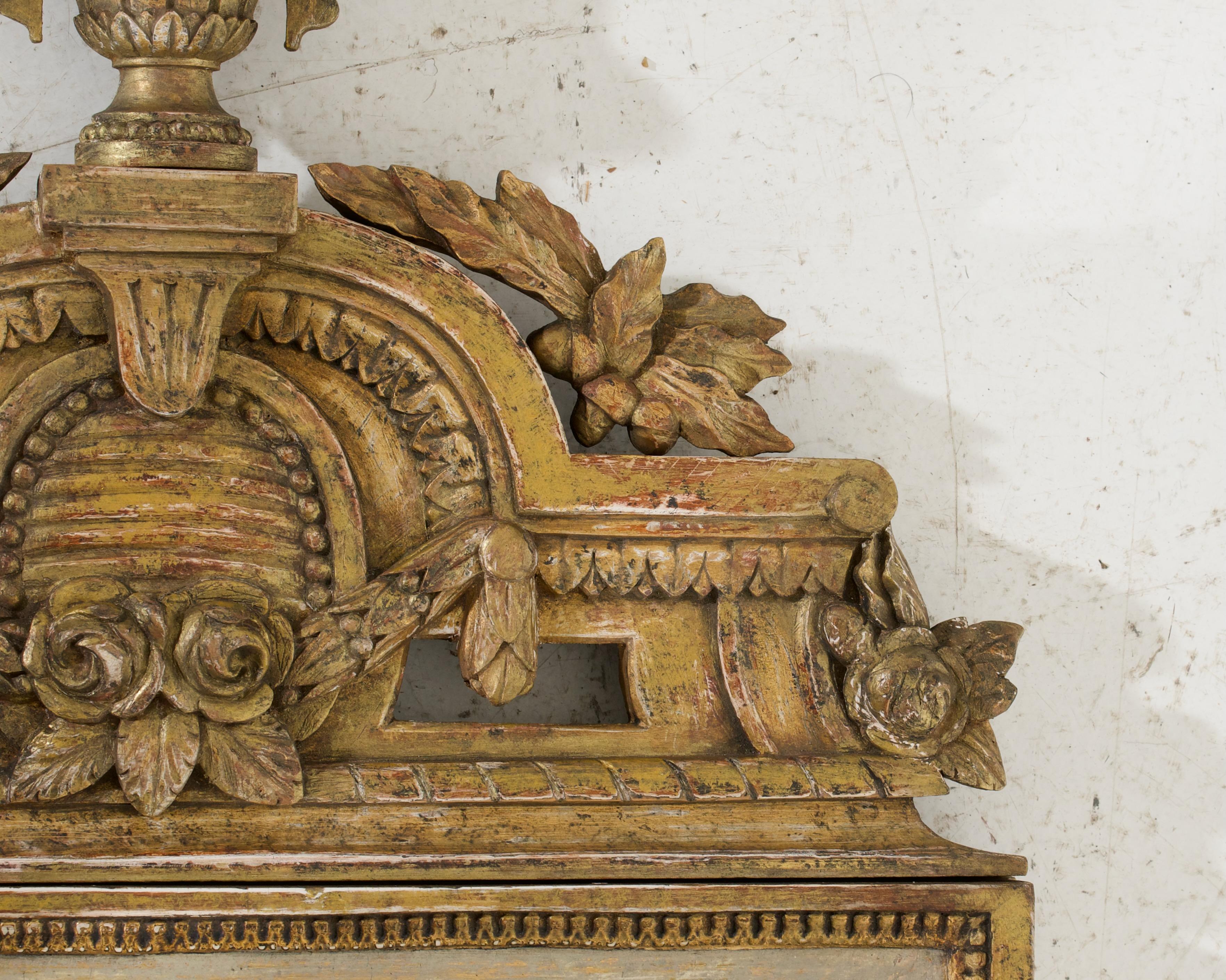 Superbe miroir gustavien, vers 1800 en vente 1