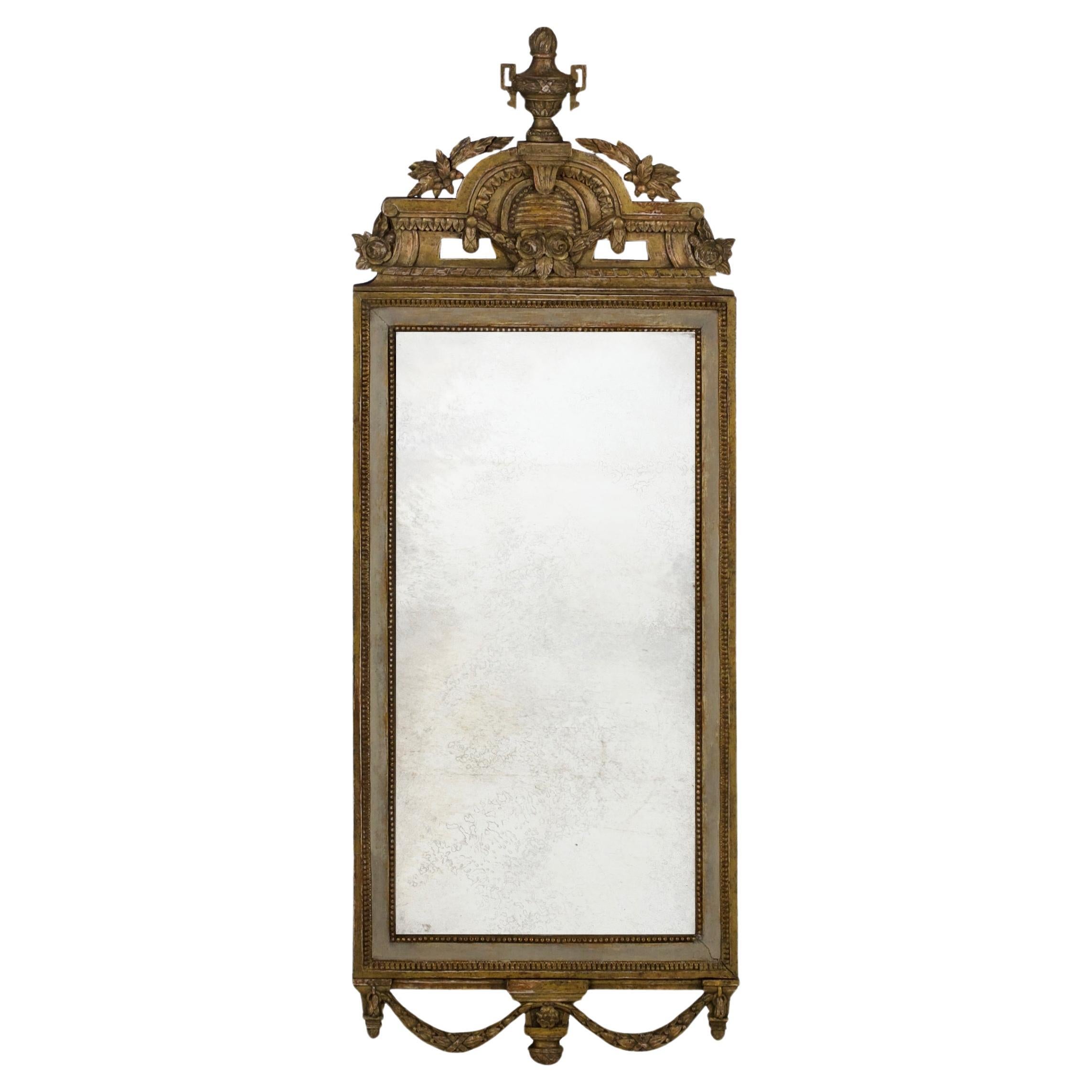 Wunderschöner Gustavianischer Spiegel, um 1800
