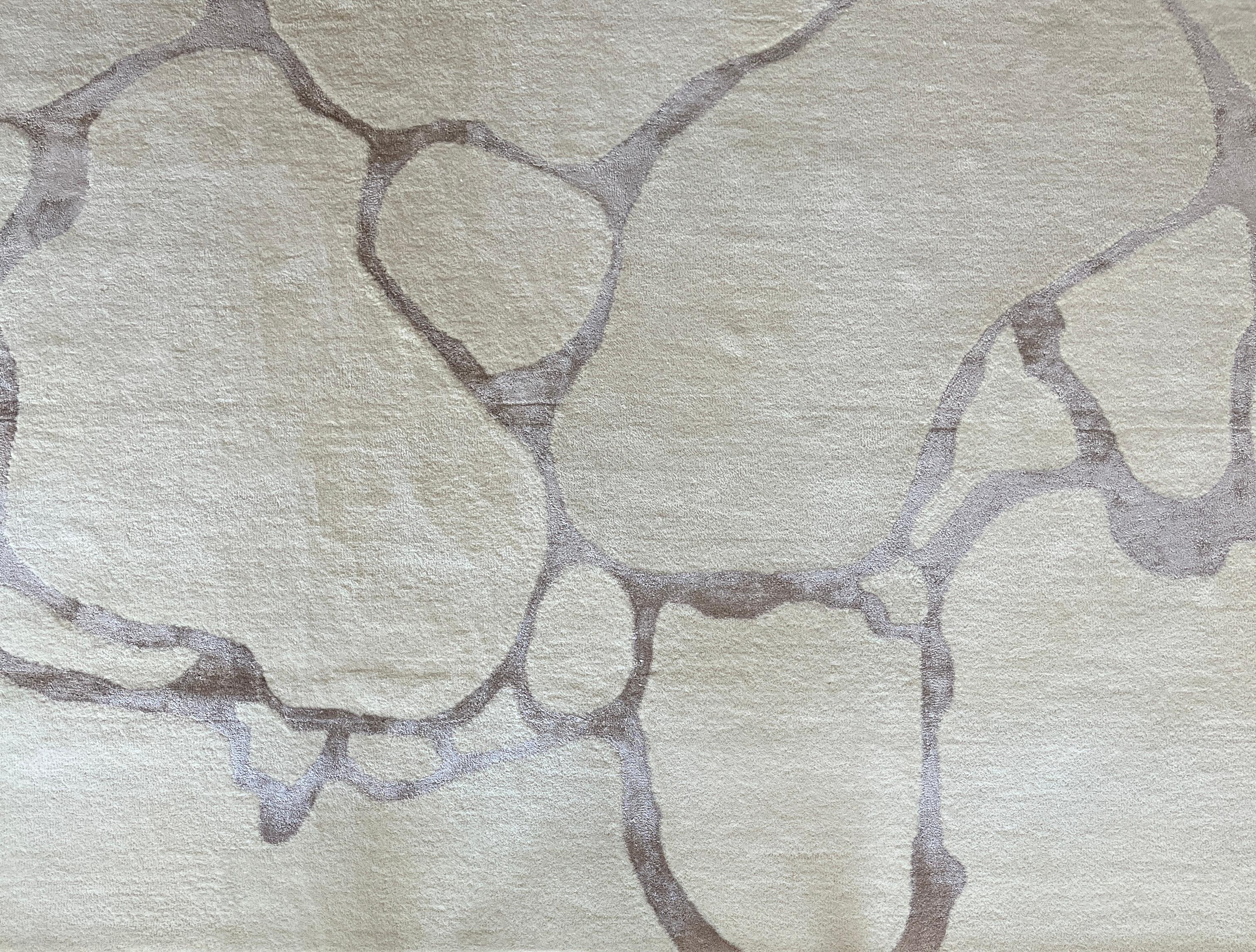Lana UN MERAVIGLIOSO TAPPETO DI LUSSO FATTO A MANO, MEJOVE DESIGN  10 X 14Ft in vendita