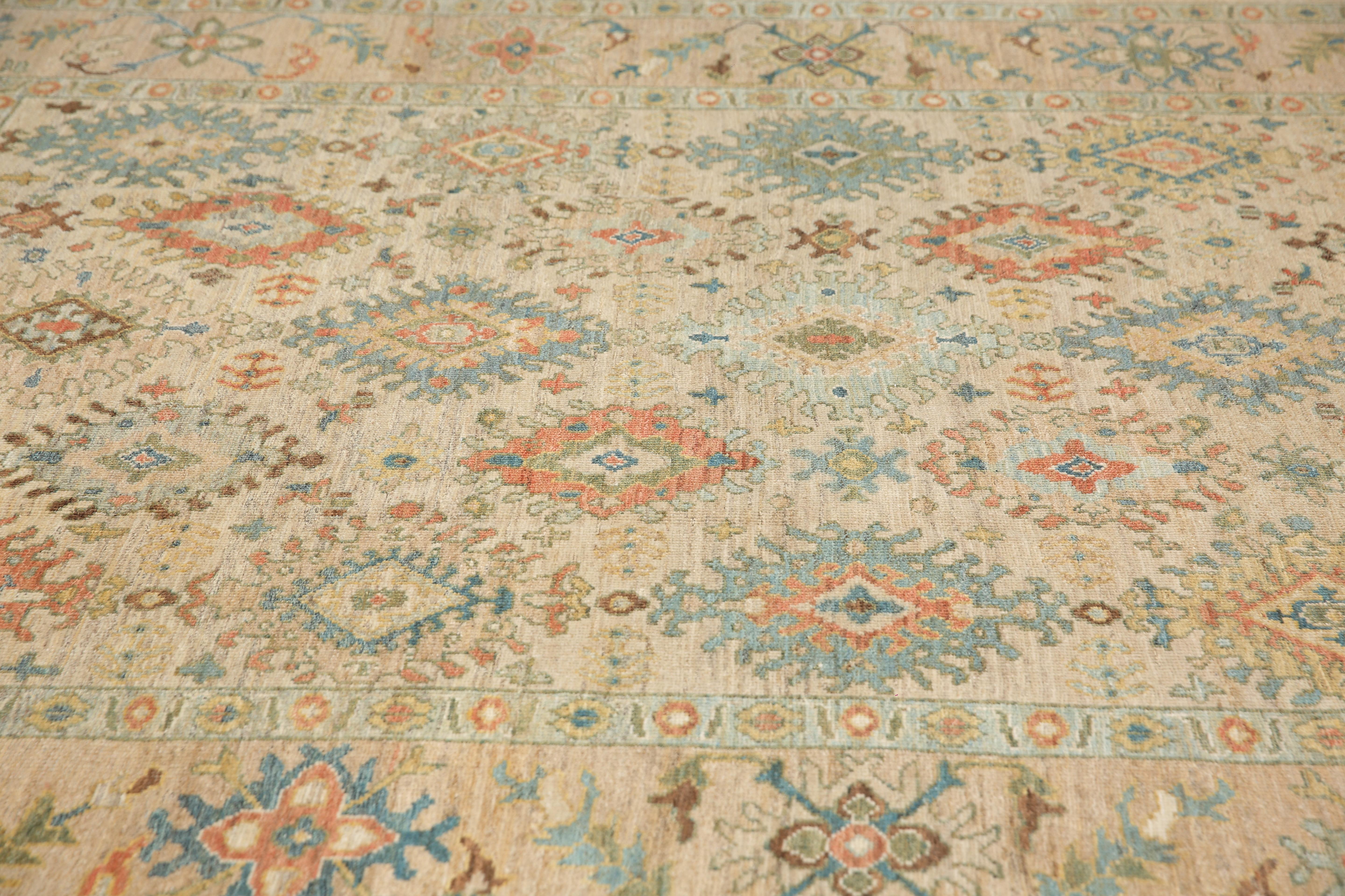 Contemporary Stunning Handmade Turkish Sultanabad Rug For Sale