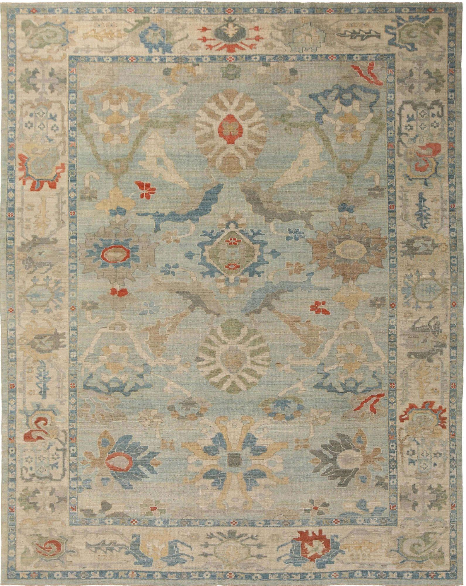 Stunning Handmade Turkish Sultanabad Rug