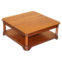 Used Stunning Harrods London Grange Paris Solid Cherrywood Coffee Table Square