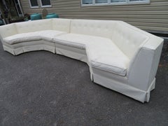 Stunning Harvey Probber attr. 2 Piece Octagon sectional Sofa Mid-Century Modern
