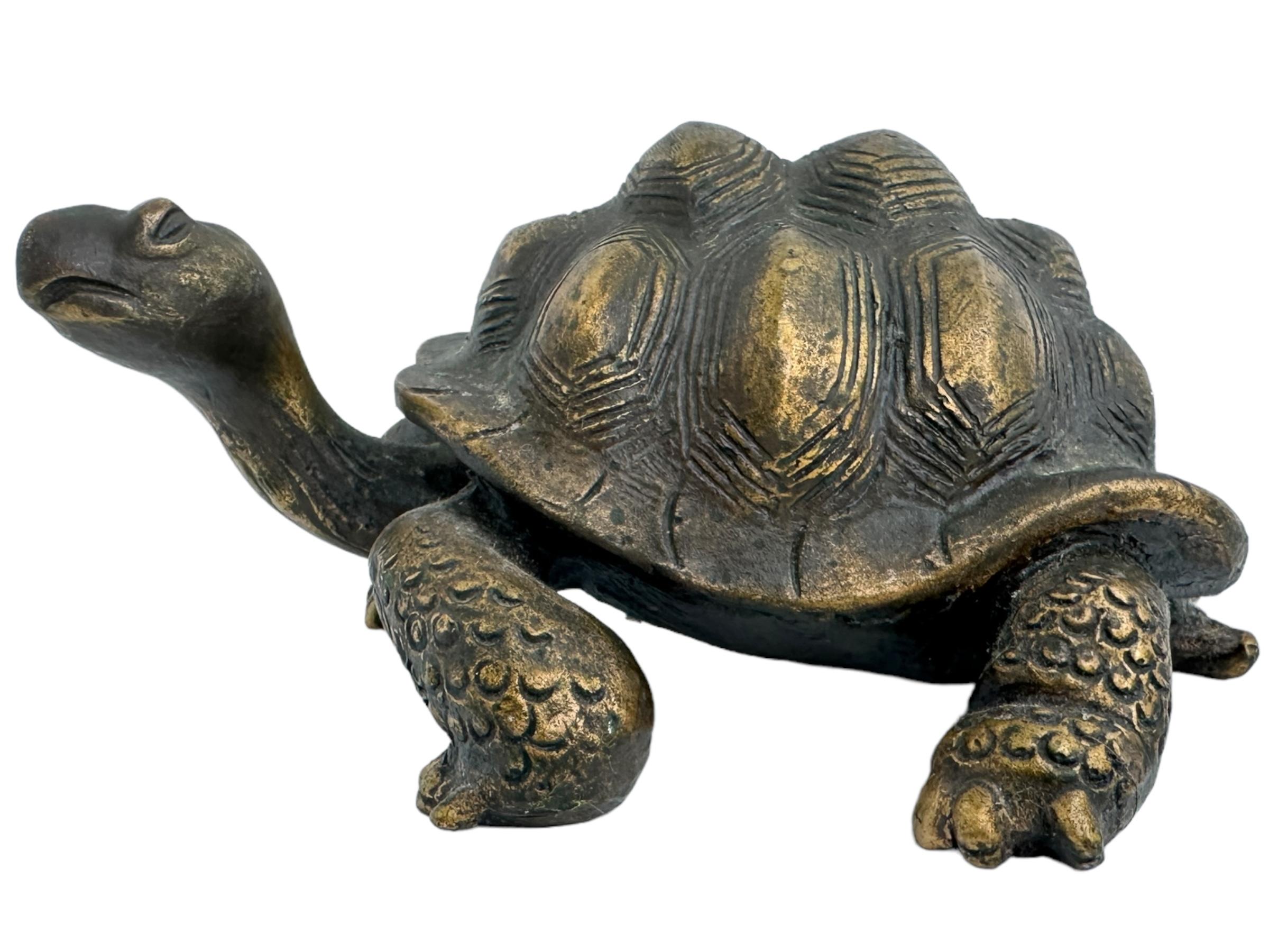 Stunning heavy 20th Century Greek Tortoise Bronze Figure 1960s, Austria For Sale 1