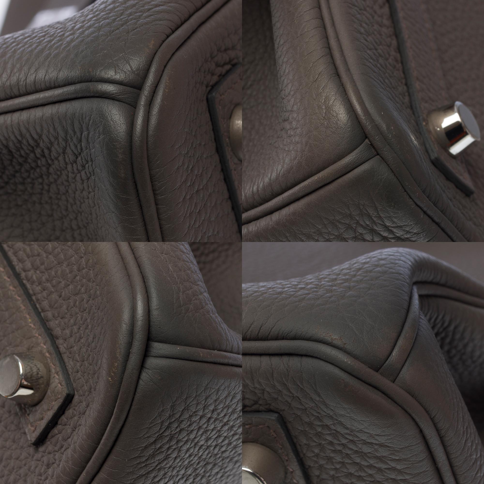 Stunning Hermès Birkin 30 handbag in Etain Togo Calf leather, PHW 7