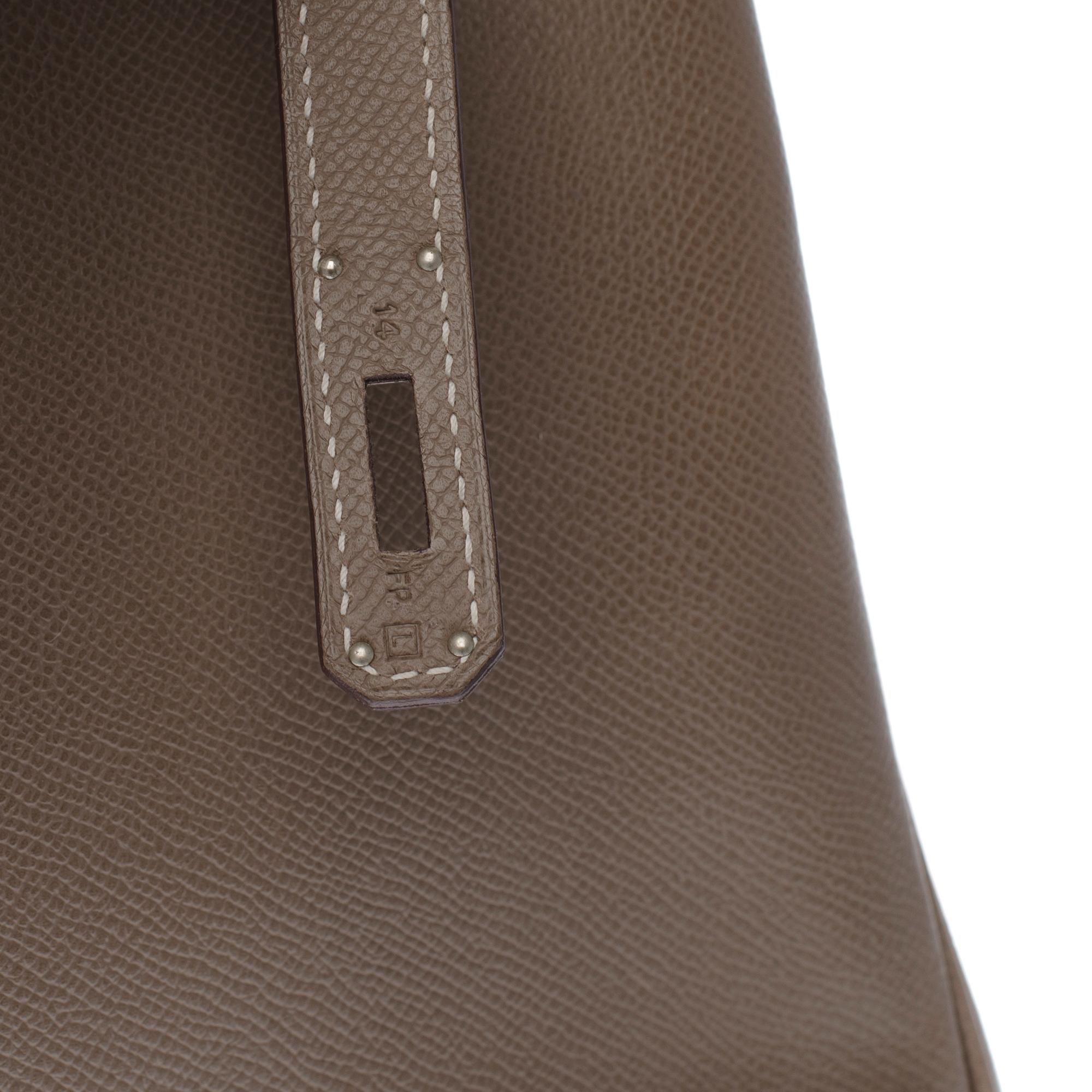 Stunning Hermes Birkin 40cm handbag in Brown Togo leather with gold hardware 1