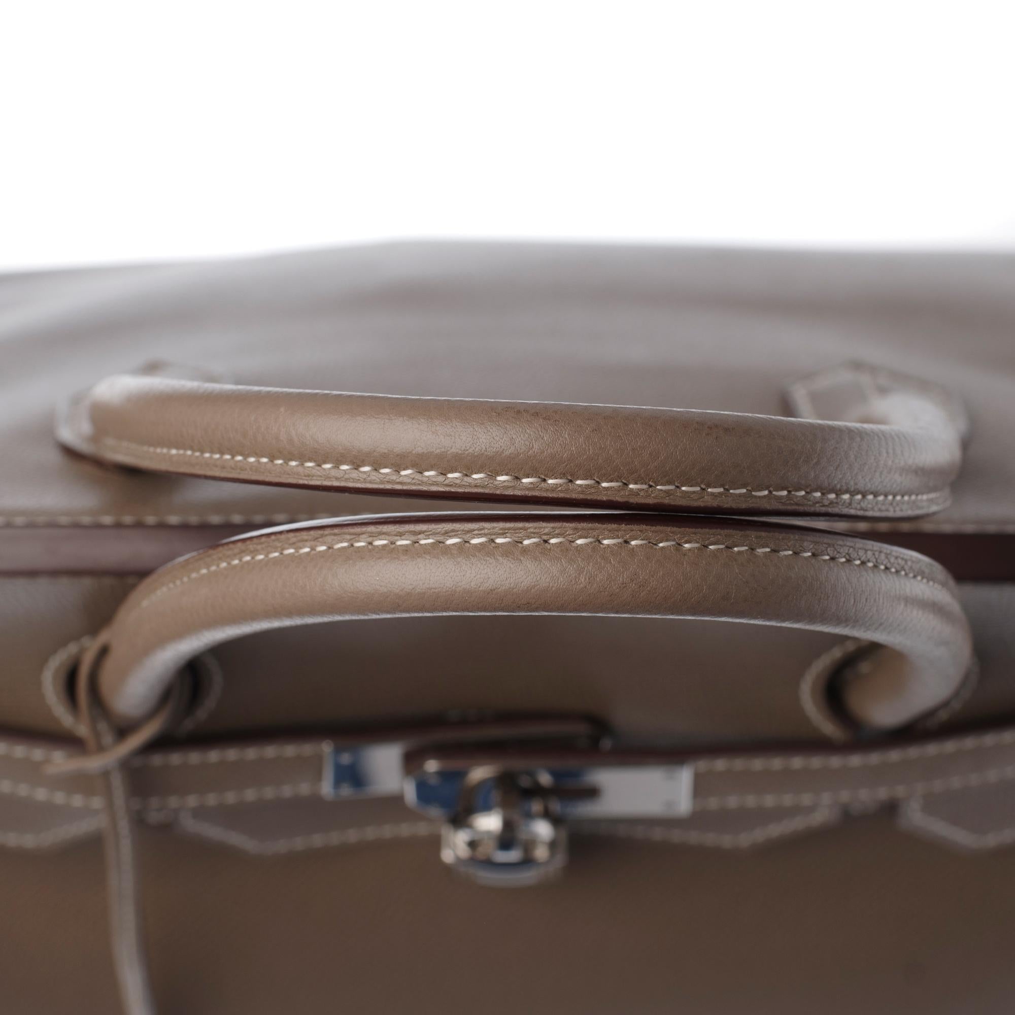 Stunning Hermes Birkin 40cm handbag in Brown Togo leather with gold hardware 4