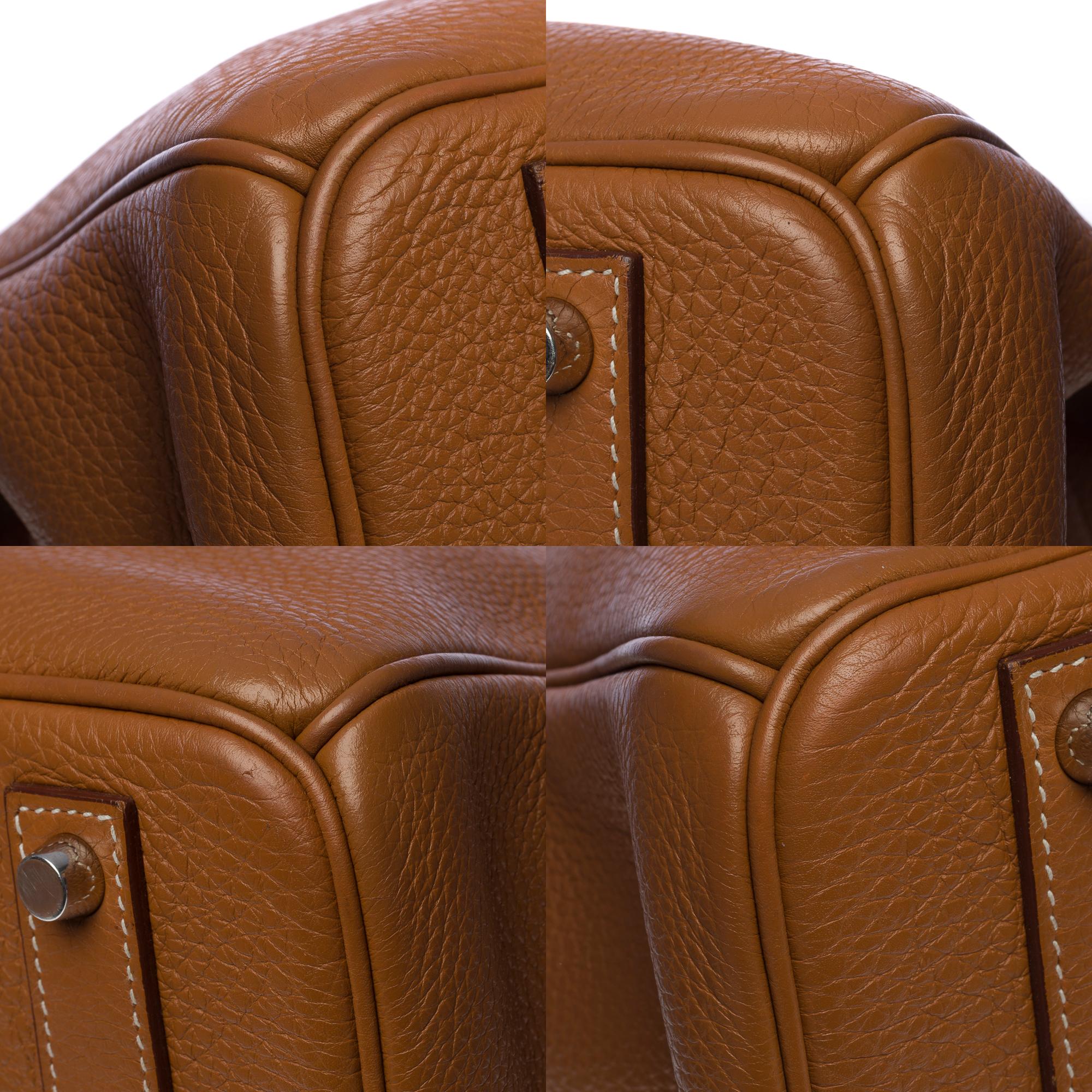 Stunning Hermes Birkin 40cm handbag in Camel Togo leather, SHW 4