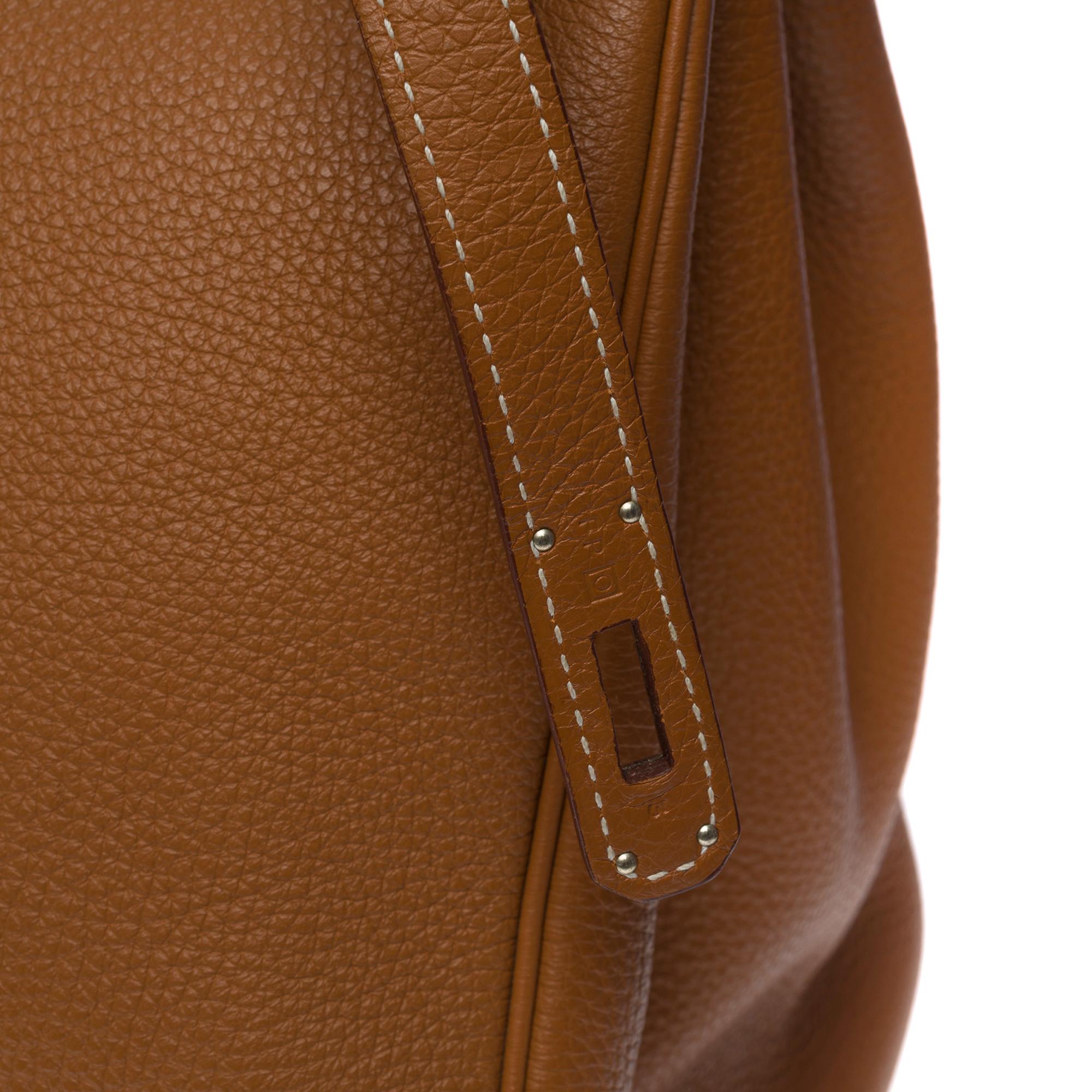 Women's or Men's Stunning Hermes Birkin 40cm handbag in Camel Togo leather, SHW