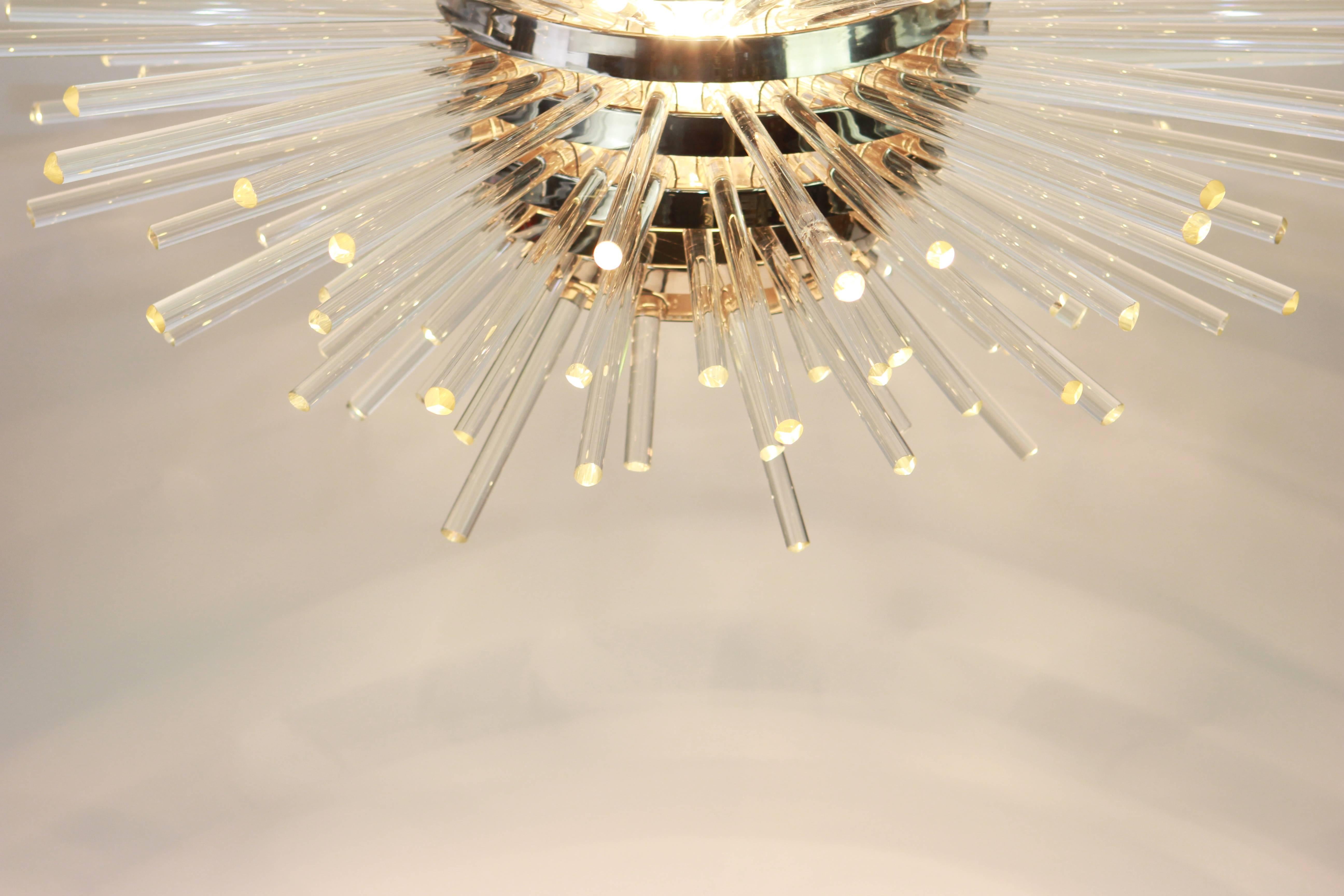 Crystal Stunning Huge “Miracle” Chandelier by Bakalowits, Austria, Vienna, 1960s For Sale