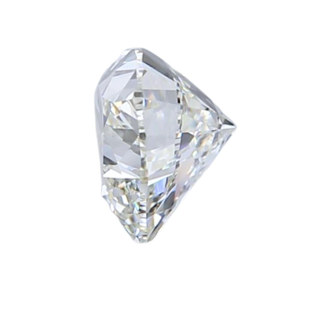 Heart Cut Stunning Ideal Cut 1pc Diamond 0.80ct - IGI Certified