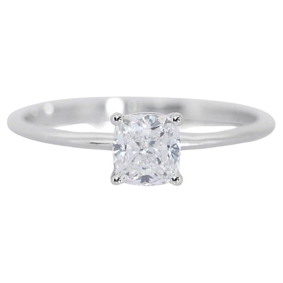 Stunning Ideal Cut Solitaire Ring w/1.00ct - GIA Certified  For Sale