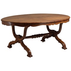 Stunning Irish Centre Table Veneered in Oak, circa 1835