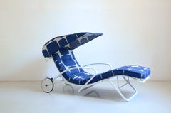 Wunderschöne italienische Gartenliege aus den 1950er Jahren