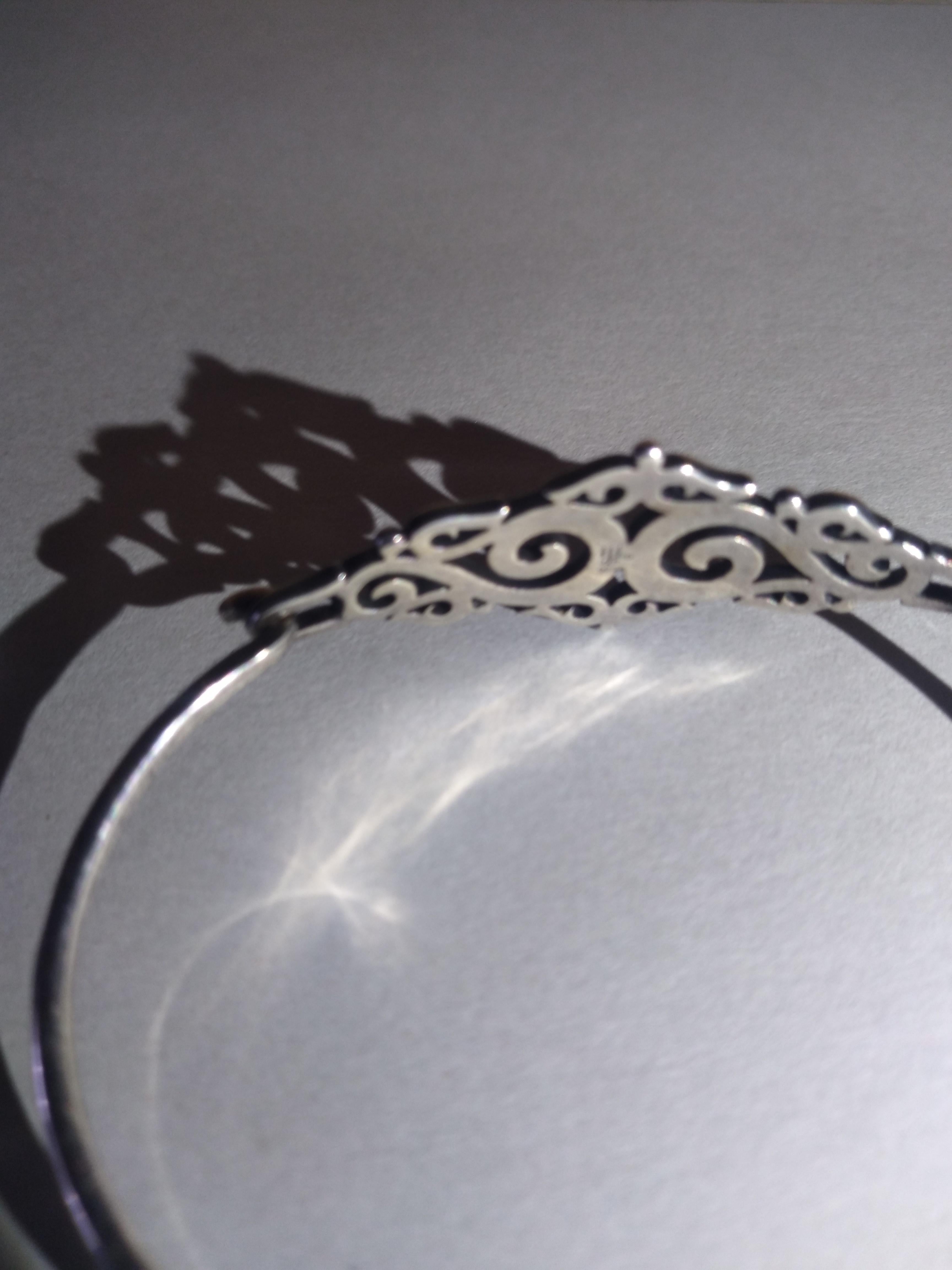 Stunning James Avery Sterling Silver Sorrento Filligree Bracelet 1