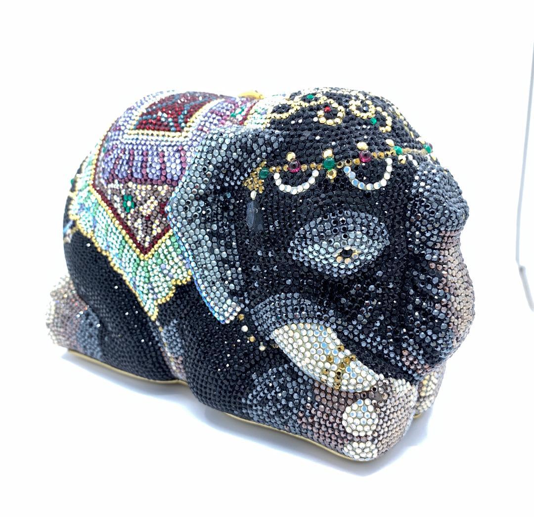 Stunning Judith Leiber Maharaja “Trunks Up For Good Luck