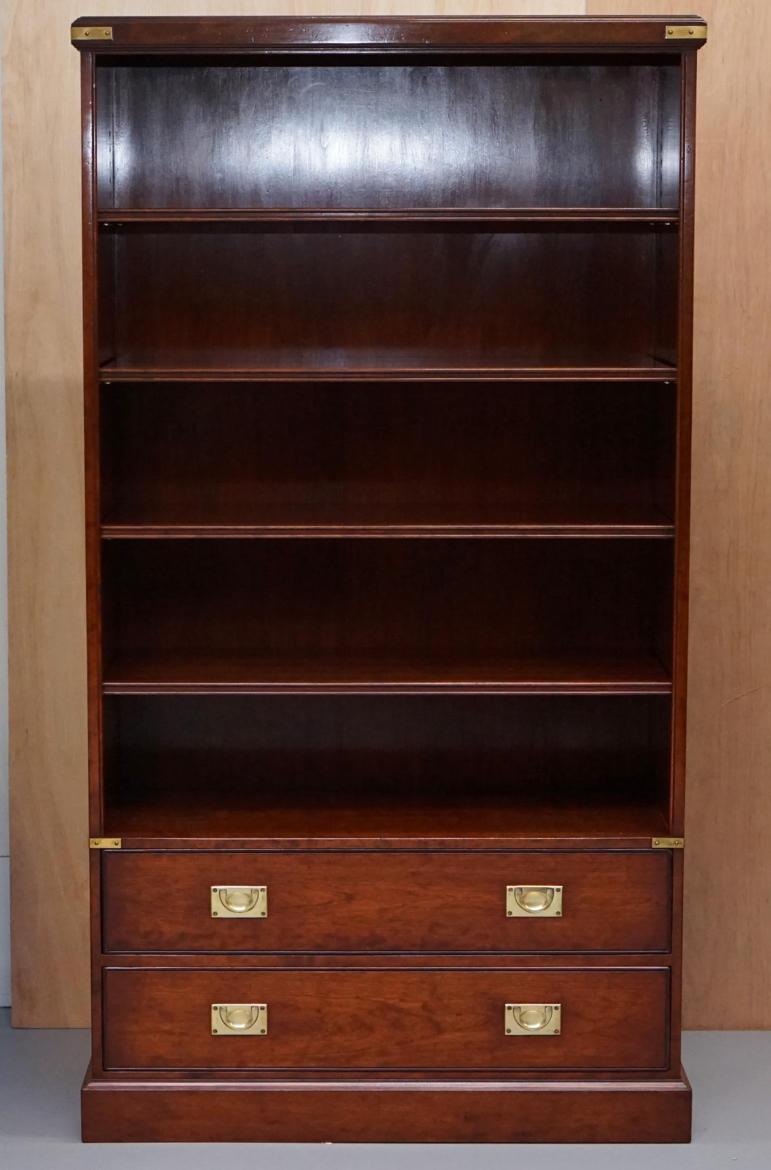 bookcase with drawers