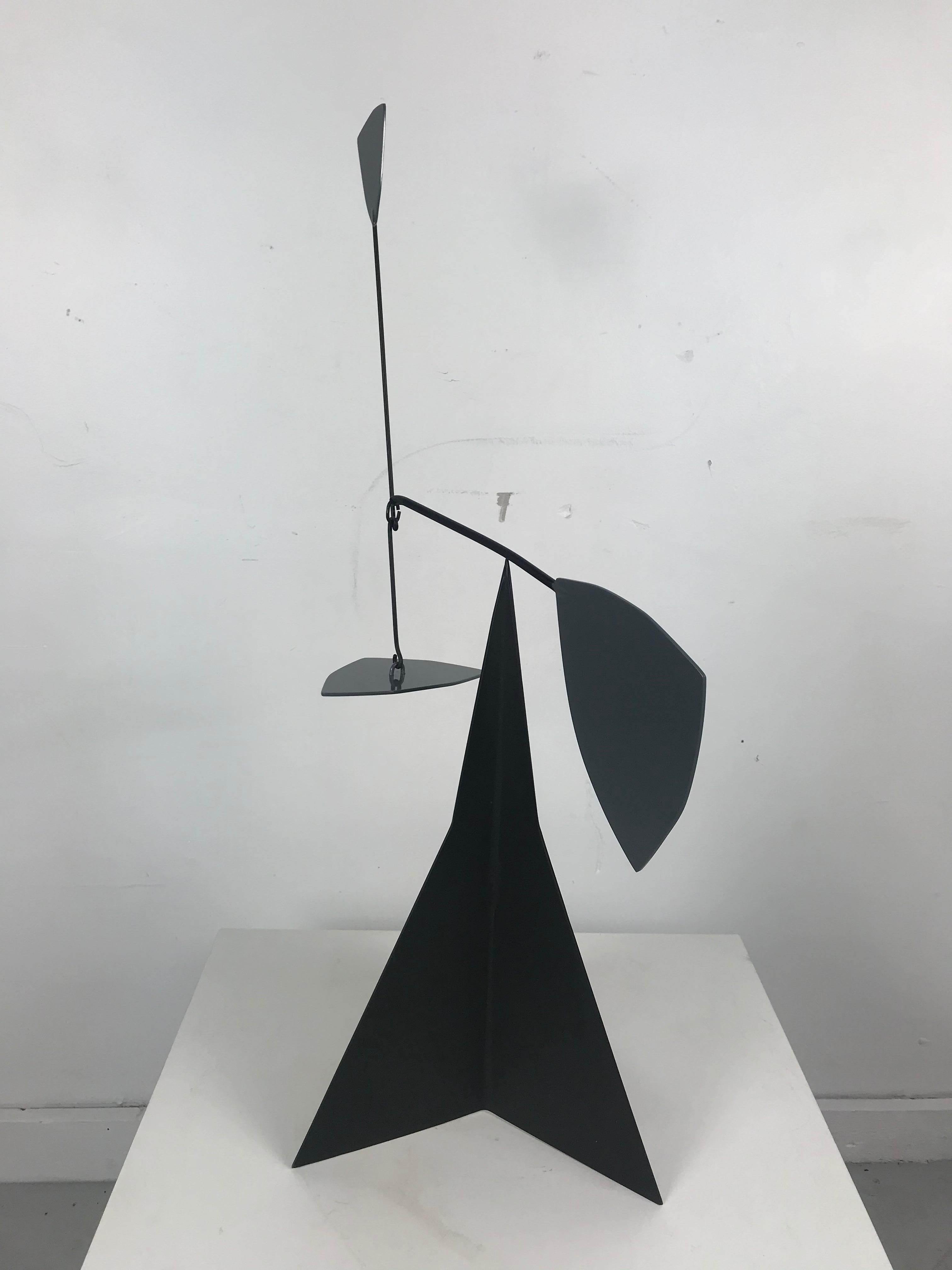 American Stunning Kinetic Modernist Stabile Sculpture by Graham Mitchell Sears