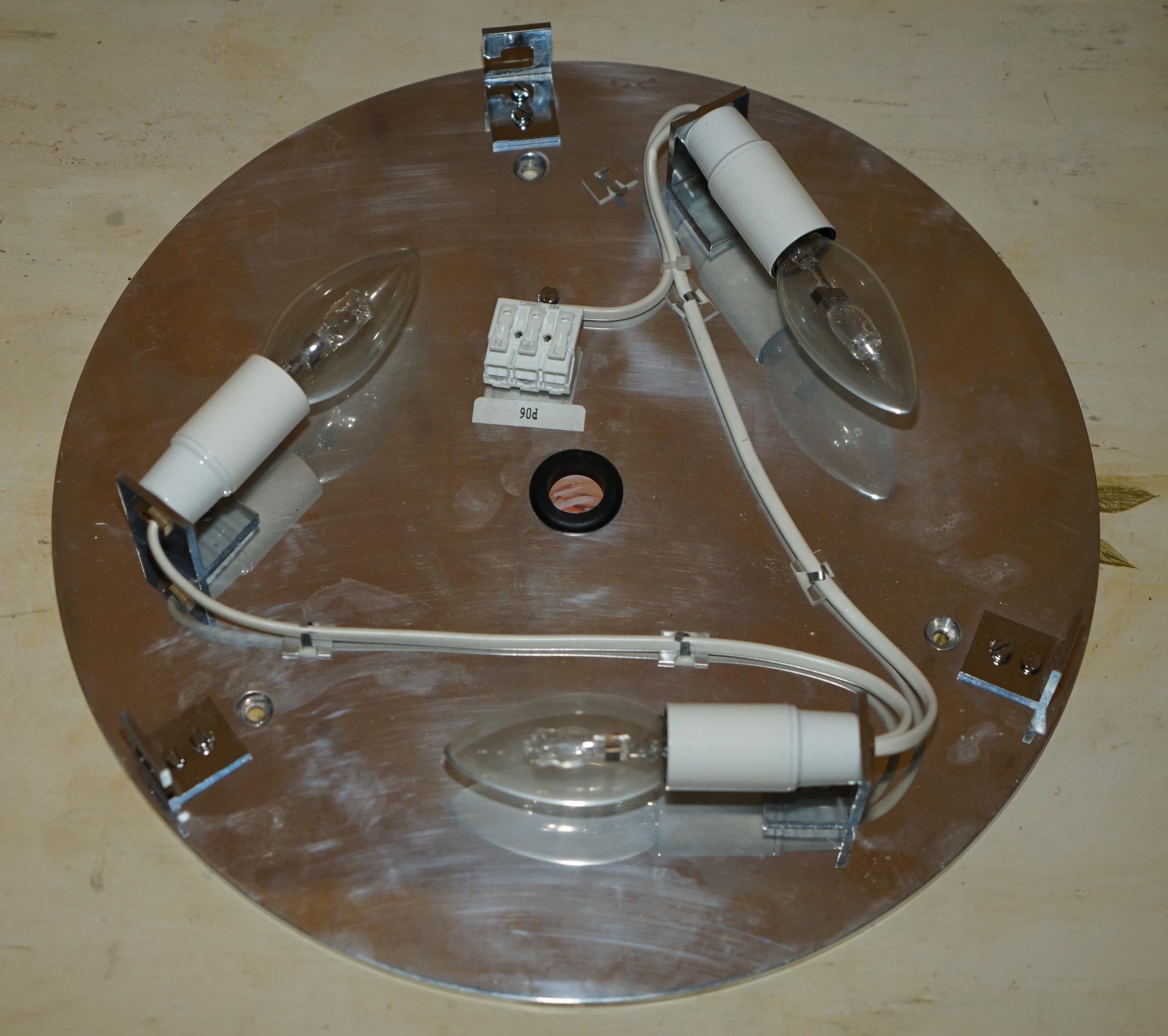 STUNNiNG LALIQUE CORALLINE CRYSTAL CEILING LIGHT BRAND NEW AND UNUSED en vente 4