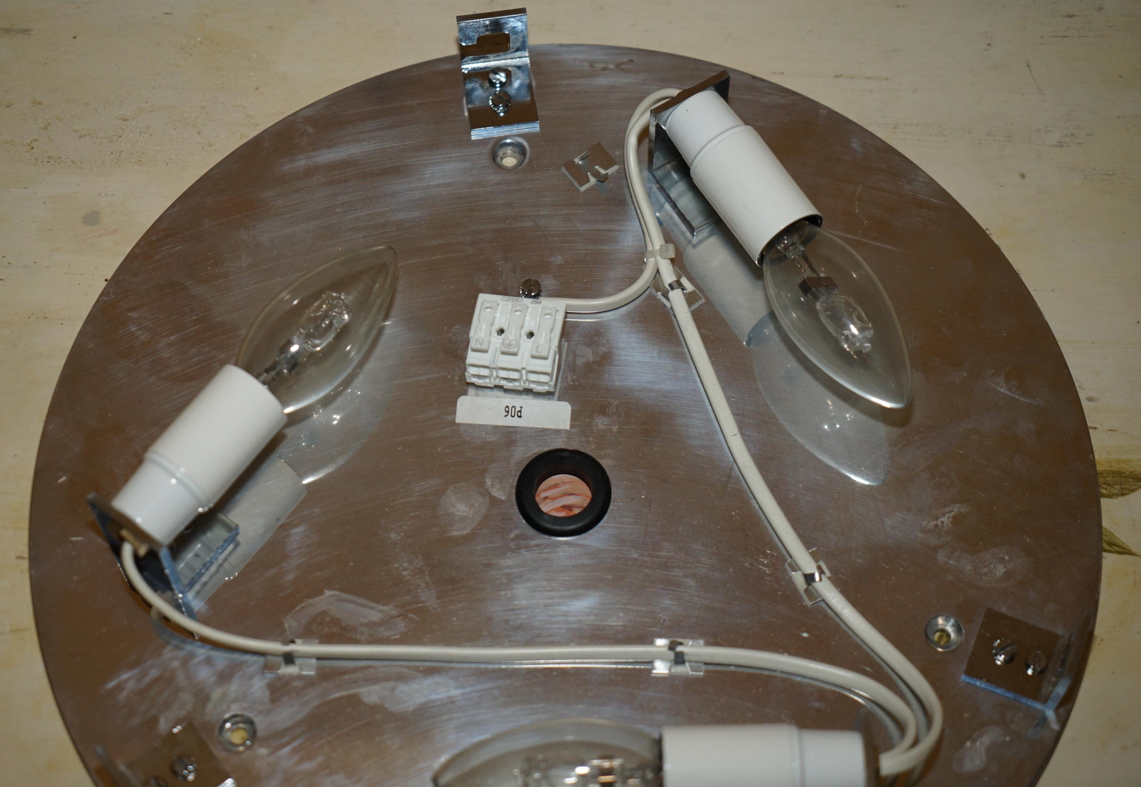 STUNNiNG LALIQUE CORALLINE CRYSTAL CEILING LIGHT BRAND NEW AND UNUSED en vente 5