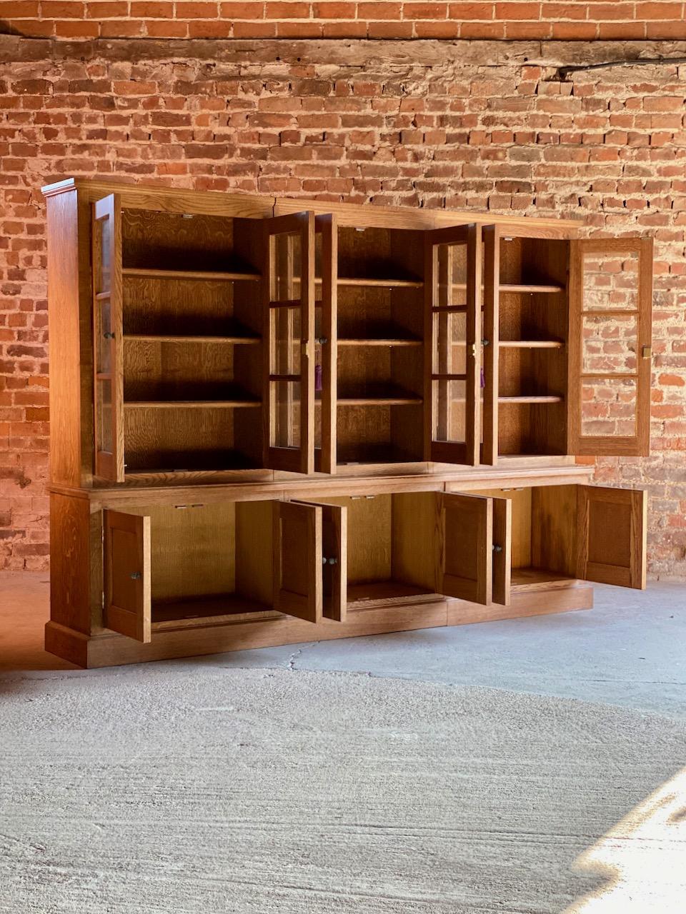 Stunning Large Apothecary Bookcase Display Cabinet, Late 20th Century 4